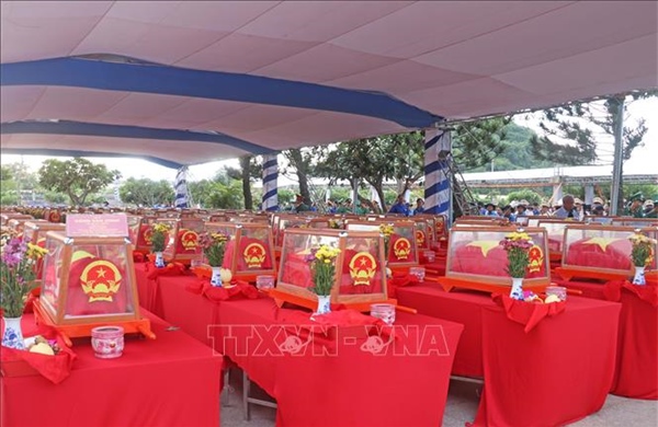 Đội K93 quy tập được 11 bộ hài cốt liệt sĩ trên địa bàn An Giang
