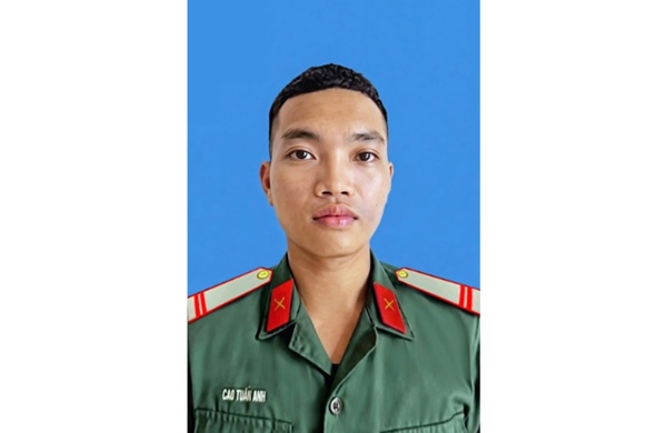 Sáng ngời phẩm chất Bộ đội Cụ Hồ của Trung sĩ Cao Tuấn Anh
