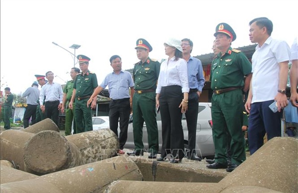 Kiểm tra công tác phòng, chống thiên tai và tìm kiếm cứu nạn tại Cà Mau