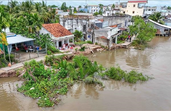 207 điểm sạt lở ở Cần Thơ chưa có nguồn vốn để gia cố