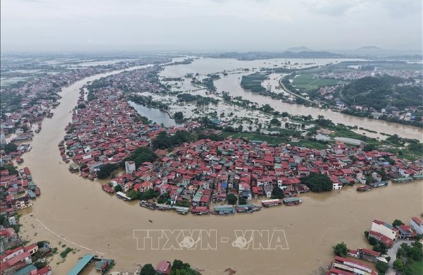 Bắc Ninh: Rút báo động III trên sông Thương, báo động II trên sông Cầu