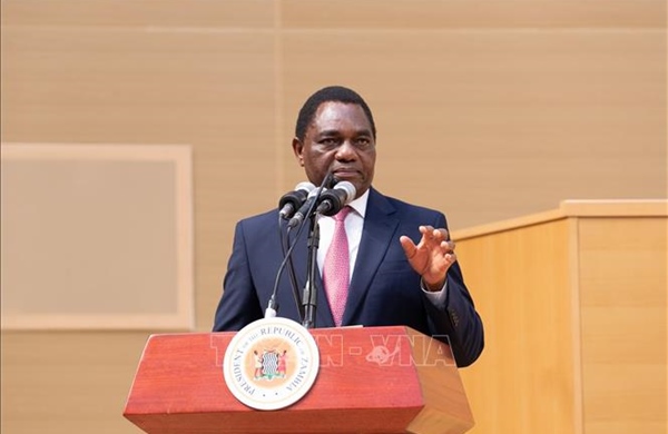 Điện mừng Tổng thống Cộng hòa Zambia