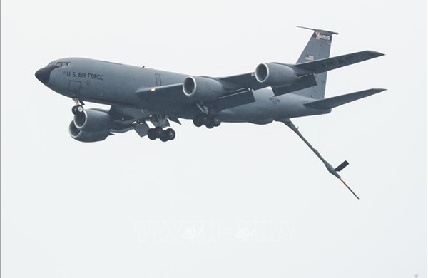 Máy bay tiếp dầu KC-135 được 'cấy' đuôi mới sau vụ va chạm trong xung đột Iran