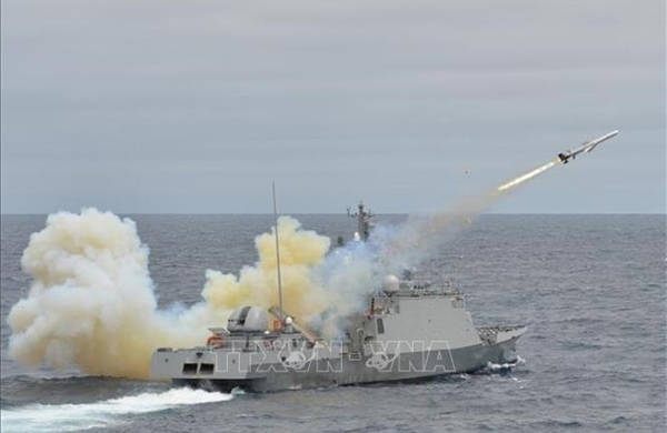 Hải quân Hàn Quốc lần đầu tổ chức tập trận cơ động cấp hạm đội