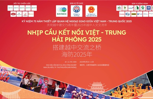 Sắp diễn ra chương trình ‘Nhịp cầu kết nối Việt - Trung Hải Phòng 2025’