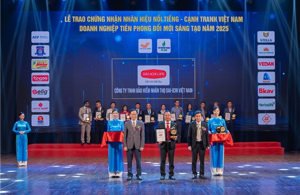 &#39;Top 10 Nhãn hiệu nổi tiếng Việt Nam 2025&#39;