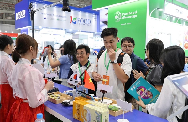Triển lãm Quốc tế Vietfood & Beverage - Propack Vietnam 2025: Sản phẩm Hàn Quốc tiếp tục tạo dấu ấn đặc biệt