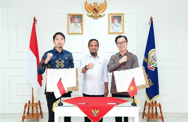 Vingroup ký biên bản ghi nhớ hợp tác phát triển dự án năng lượng tái tạo tại Indonesia