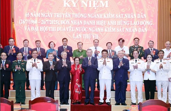 Ngành Kiểm sát là thành tố quan trọng trong xây dựng nền tư pháp chuyên nghiệp, nghiêm minh