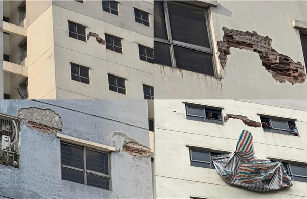 Chung cư CT12B Hà Nội xuống cấp, phí tăng, dừng dịch vụ