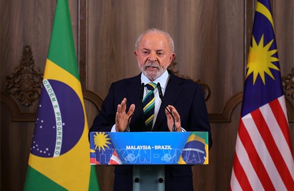 Truyền thông: Ukraine mong muốn Tổng thống Brazil làm trung gian hòa giải với Nga