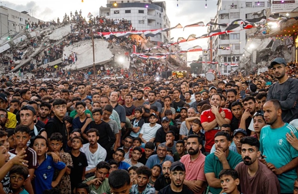 Giữa đống đổ nát vì bom đạn, người Palestine vẫn dành trọn đam mê cho World Cup