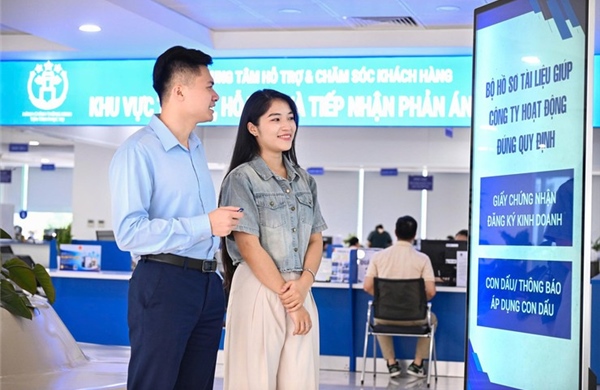 Hà Nội vận hành hệ thống chuyển nhận văn bản điện tử dùng chung với doanh nghiệp