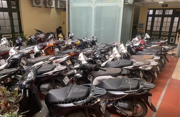 Phá 5 vụ trộm cắp xe máy liên địa bàn