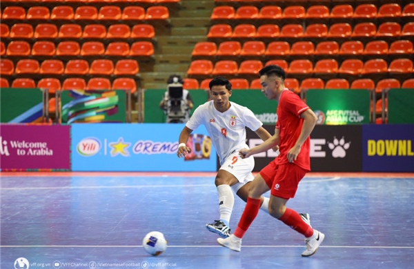 VCK Futsal châu Á 2024: Đội tuyển Việt Nam chia điểm với Myanmar