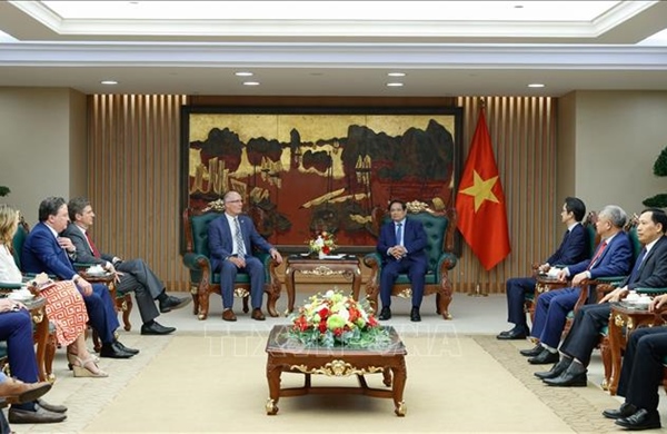 Thủ tướng Chính phủ Phạm Minh Chính tiếp Đoàn nghị sĩ lưỡng đảng Hạ viện Hoa Kỳ