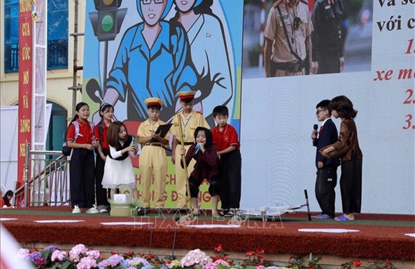 Tăng cường giáo dục an toàn giao thông cho học sinh tiểu học