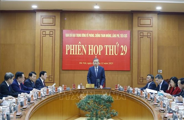 'Phải quyết liệt hơn, hiệu quả hơn, bền vững hơn' trong phòng, chống tham nhũng, lãng phí, tiêu cực