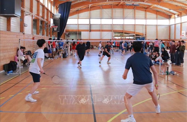 Sức lan tỏa mạnh mẽ của phong trào thể thao trong cộng đồng sinh viên Việt Nam tại Pháp