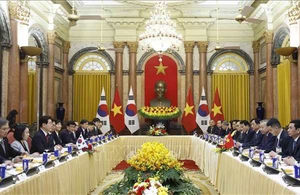 Lễ trao các văn kiện hợp tác giữa Việt Nam – Hàn Quốc