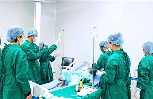 Bệnh viện Đa khoa Vĩnh Phúc thực hiện thành công ca ghép tế bào gốc tạo máu đầu tiên