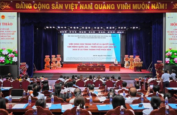 Chuyển trọng tâm sang 'dân số và phát triển', nâng chất lượng cuộc sống