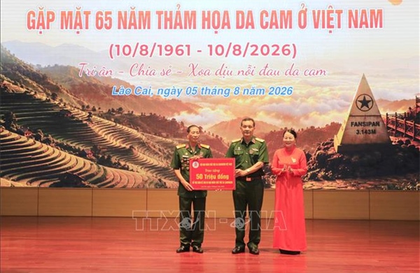 Huy động nguồn lực chăm lo nạn nhân da cam