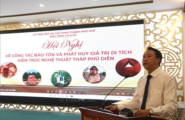 Bảo tồn, phát huy giá trị di tích Tháp Phú Diên trước tác động của biến đổi khí hậu