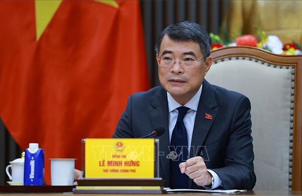 Thủ tướng Chính phủ Lê Minh Hưng điện đàm với Thủ tướng Vương quốc Hà Lan Rob Jetten
