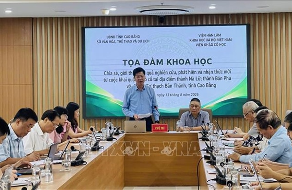 Nhận thức mới từ cuộc khai quật khảo cổ tại địa điểm thành Nà Lữ, thành Bản Phủ