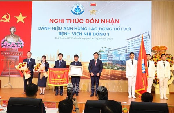 Thành phố Hồ Chí Minh: Xây dựng trung tâm nhi khoa xuất sắc hàng đầu khu vực