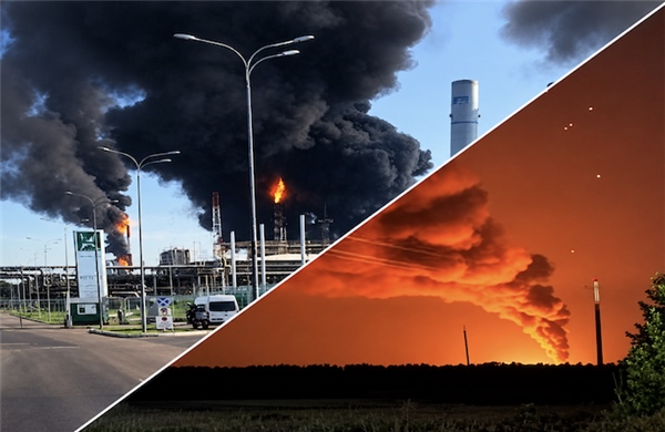 Ukraine tấn công sân bay quân sự Borisoglebsk và nhiều cơ sở lọc dầu công suất lớn của Nga