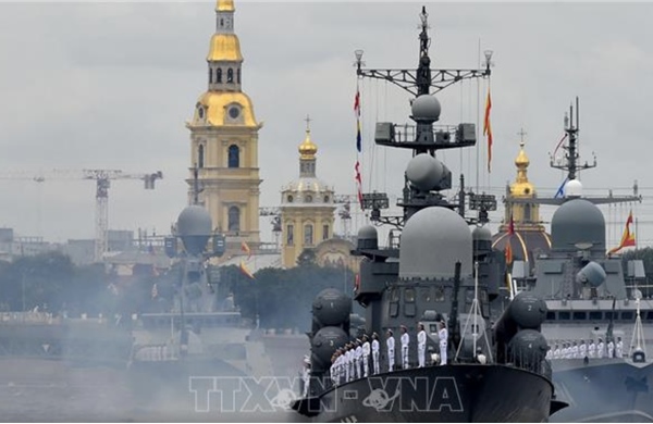 Liên bang Nga lần đầu hủy lễ duyệt binh Ngày Hải quân thường niên tại St. Petersburg