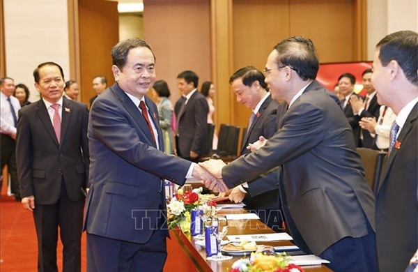 Chủ tịch Quốc hội Trần Thanh Mẫn dự Đại hội Đảng bộ Uỷ ban Pháp luật và Tư pháp