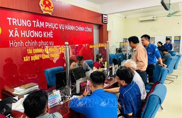 Trên 1.150 thanh niên Hà Tĩnh trực tiếp hỗ trợ vận hành mô hình chính quyền địa phương 2 cấp