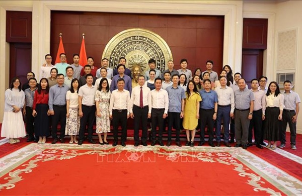 Kỷ niệm 80 năm Cách mạng Tháng Tám, Ngày truyền thống Công an nhân dân và Ngoại giao Việt Nam tại Trung Quốc