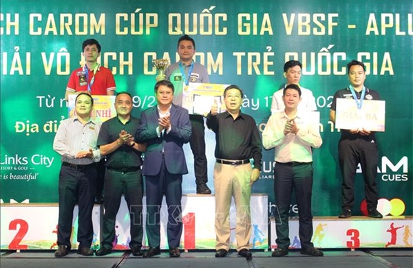 Bế mạc Giải vô địch Carom Cúp quốc gia VBSF- APLUS 2025