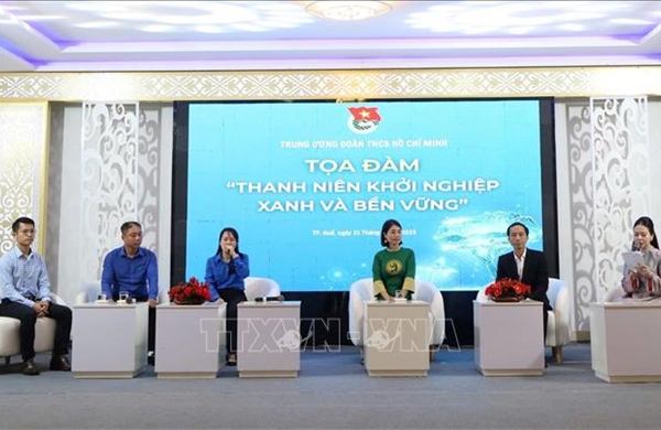 Đẩy mạnh phong trào thanh niên khởi nghiệp xanh, bền vững