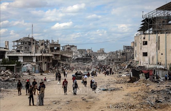 Tổng thống Mỹ nhận định về công cuộc tái thiết Gaza