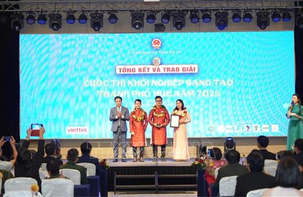 Dự án từ tinh chất chè tươi đạt giải Nhất Khởi nghiệp sáng tạo thành phố Huế