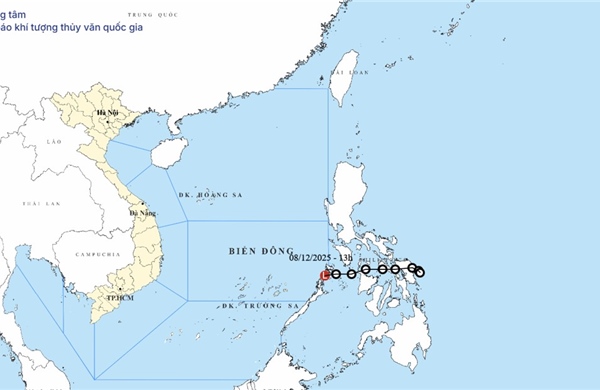 Tin cuối cùng về áp thấp nhiệt đới