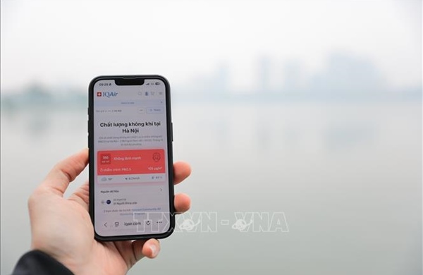 Hà Nội: Chất lượng không khí ở mức có hại cho sức khỏe