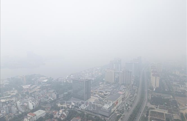 Ô nhiễm không khí tại Hà Nội và một số tỉnh, thành tiếp tục ở mức xấu và kém