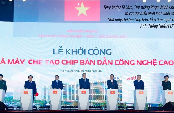 Thông tin về Nhà máy chế tạo chip bán dẫn công nghệ cao đầu tiên tại Việt Nam