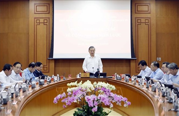 Thông báo Kết luận của Tổng Bí thư tại Phiên họp chuyên đề về công nghệ chiến lược