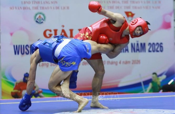 Đoàn Hà Nội giành giải nhất tại Giải Vô địch Wushu các câu lạc bộ quốc gia năm 2026