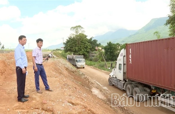 Phú Thọ gỡ 'nút thắt' mặt bằng tại các dự án giao thông trọng điểm