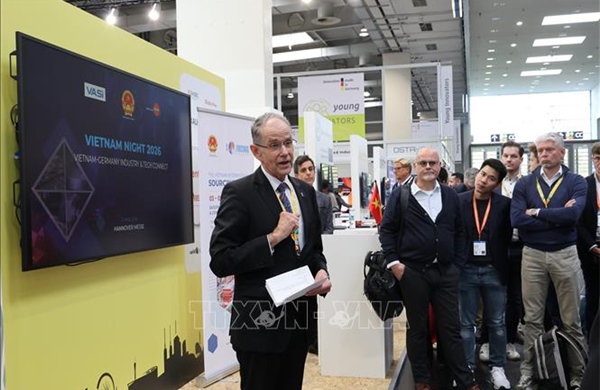 Vietnam Night kết nối doanh nghiệp tại Hội chợ Hannover Messe 2026 ở Đức