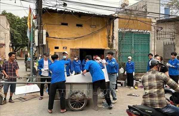 Góp sức trẻ đẩy nhanh tiến độ công trình trọng điểm