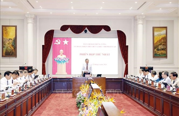 Tổng Bí thư, Chủ tịch nước Tô Lâm chủ trì họp ban chỉ đạo về hoàn thiện thể chế